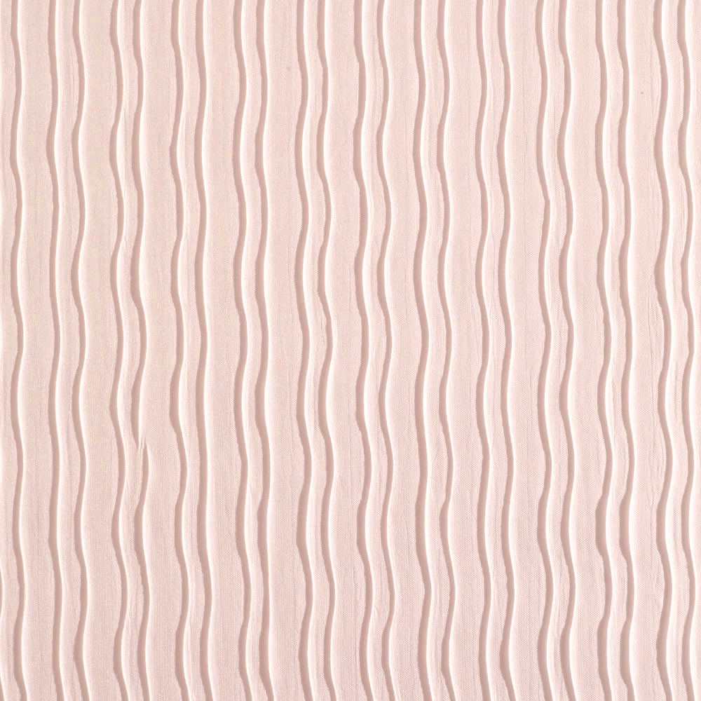 Blush pink textured polyester fabric swatch – The Folding Tablecloth